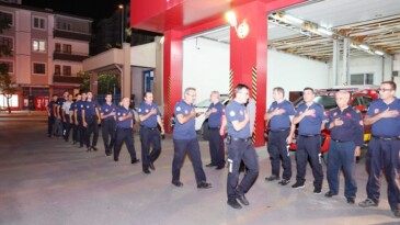 KAYSERİ İTFAİYESİ’NDEN  MERSİN’E DESTEK