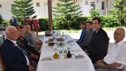 Kaymakam Topsakaloğlu, gazi ve şehit yakınlarıyla bir araya geldi