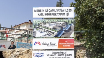 ÇAMLIYAYLA KATLI OTOPARKI  1 AY SONRA HİZMETTE