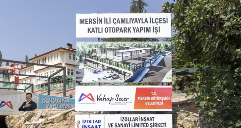 ÇAMLIYAYLA KATLI OTOPARKI  1 AY SONRA HİZMETTE