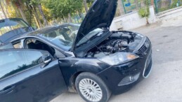 Çalınan araç aynı gün yakalandı