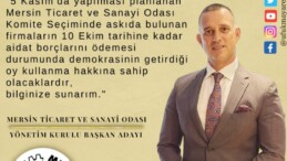 Ufuk Maya:  “MTSO için adayım”