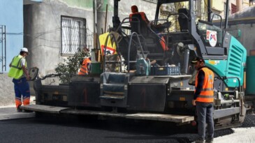 MESKİ, 51 BİN 509 TON  ASFALT SERİM ÇALIŞMASI YAPTI