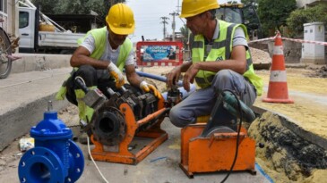 TARSUS’TA İÇME SUYU ŞEBEKELERİ YENİLENİYOR