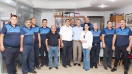 KAYMAKAM ASLANER,  ZABITA HAFTASINI KUTLADI