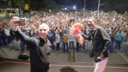 Balık Festivalinde  Hakan Altun coşkusu