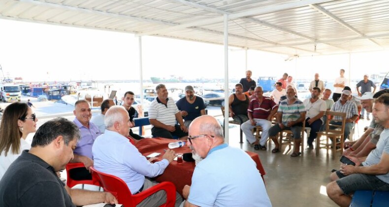 GÜLTAK, KARADUVARLI BALIKÇILARIN SORUNLARINI DİNLEDİ