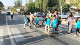 Jandarmadan yaya geçidi uygulaması