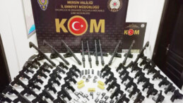 Silah kaçakçıları  polisten kaçamadı