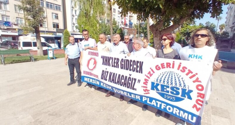 İşimizi geri istiyoruz