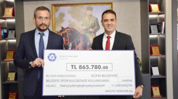 Akkuyu’dan Silifke sporuna destek