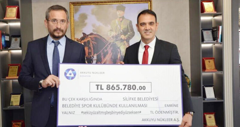 Akkuyu’dan Silifke sporuna destek