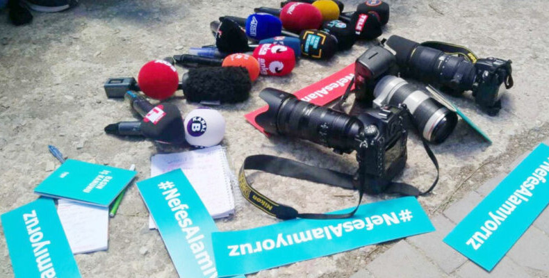 Emek ve demokrasi güçleri sansür yasasının iptalini istiyor
