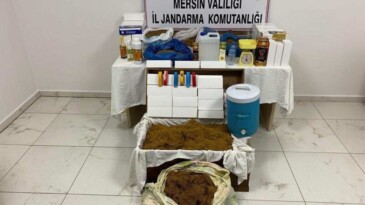 Jandarmadan sahte içki ve  sigara kaçakçılığı operasyonu