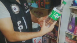 Tarsus’ta sahte içki satan şahıs yakalandı