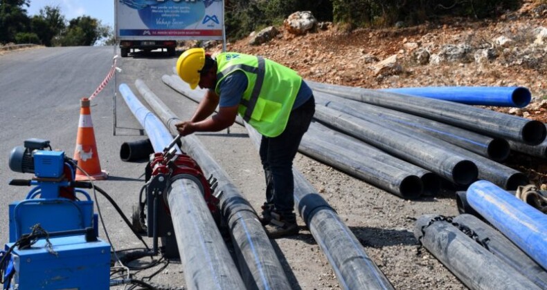 MESKİ, 2 mahallenin daha içmesuyu kapasitesini arttırdı