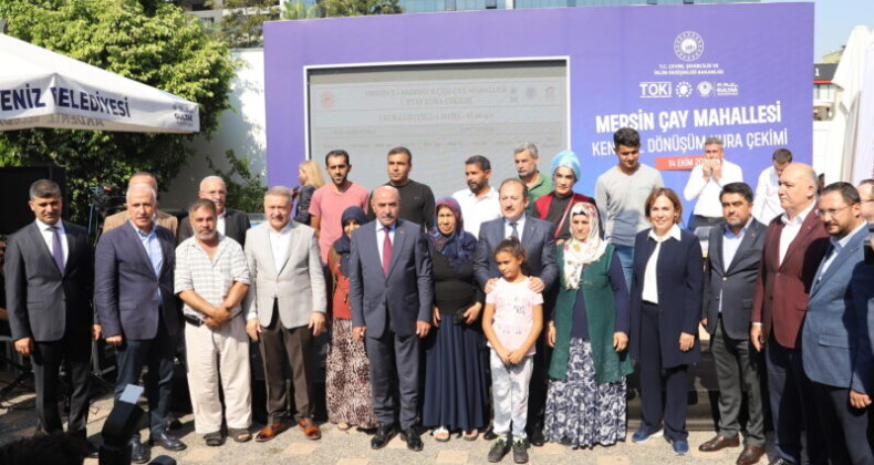 Çay Mahallesi sakinleri yeni evlerine kavuştu