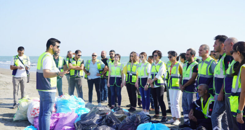 MIP çalışanları ‘Go Green’ kampanyası çerçevesinde atık topladı