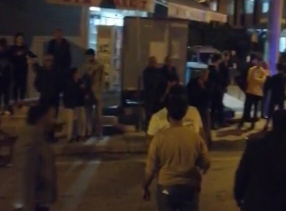 Tartıştığı kişi markete sığındı, silahla 2 kişiyi yaraladı