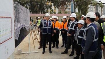 Meclis üyelerinden mersin metrosu’na ziyaret