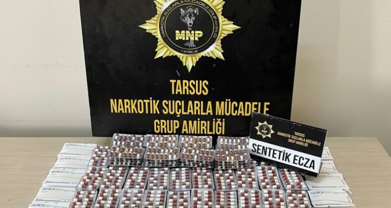 Tarsus’ta 2 uyuşturucu taciri yakalandı