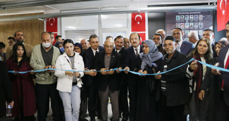 Şehitler Kütüphanesi dualarla açıldı