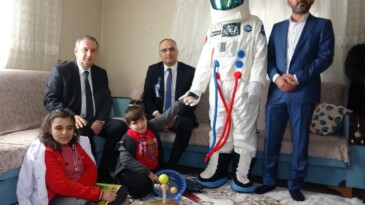 Evde eğitim alan özel kardeşlerin hayali gerçek oldu