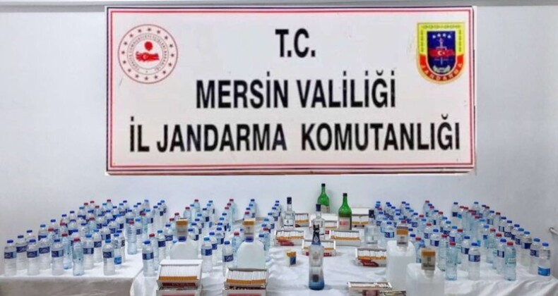 Mersin’de yılbaşı öncesi sahte içki operasyonu