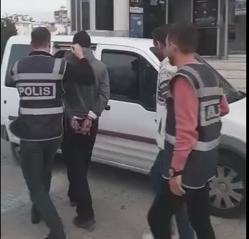 Kablo hırsızları tutuklandı