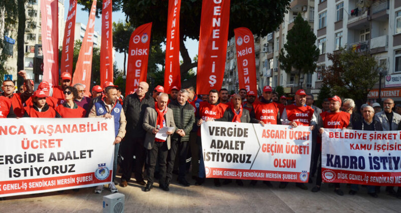 Gelirde adalet, vergide adalet istiyoruz!
