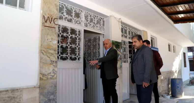 Gültak, çalışmaları yerinde inceledi