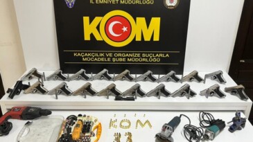 Silah kaçakçılarına operasyon: 17 gözaltı
