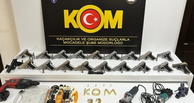 Silah kaçakçılarına operasyon: 17 gözaltı
