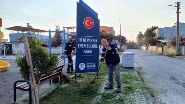 Park, yeşil alan ve spor tesisleri bakımdan geçiyor