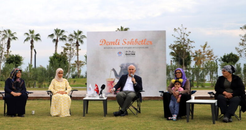 Akdeniz’de demli sohbetler