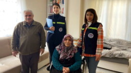 Akdeniz’de yaşlı ve engelli vatandaşlar yalnız değil