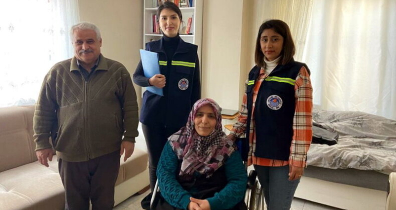 Akdeniz’de yaşlı ve engelli vatandaşlar yalnız değil