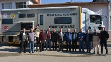 Orman yangınları artık ‘mobil yangın yönetim aracından’ koordine edilecek