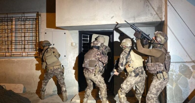 Mersin’de PKK/KCK’ya gece operasyonu: 8 gözaltı kararı