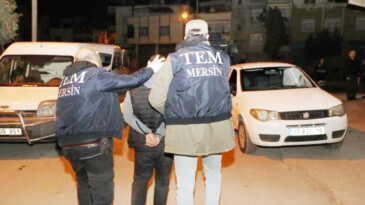 Mersin’de PKK/KCK operasyonu: 3 şüpheli tutuklandı