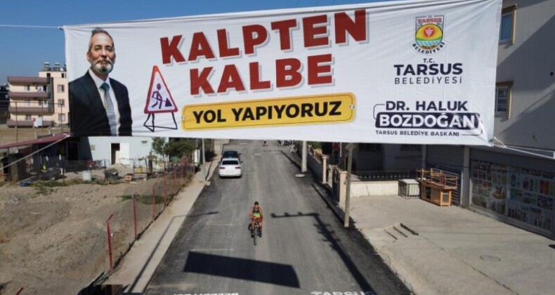 Tarsus Belediyesi 340 kilometre asfalt döktü