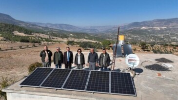 Mersin’de 33 orman köylüsüne güneş paneli desteği