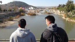 Göksu Nehri yeniden siyah akmaya başladı