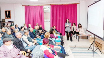 Mersin’de yaş almış vatandaşlar için farkındalık etkinliği