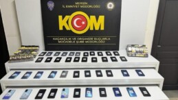 Mersin’de gümrük kaçağı cep telefonu ve sigara ele geçirildi