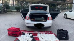 Mersin’de 43 kilo 884 gram metamfetamin ele geçirildi