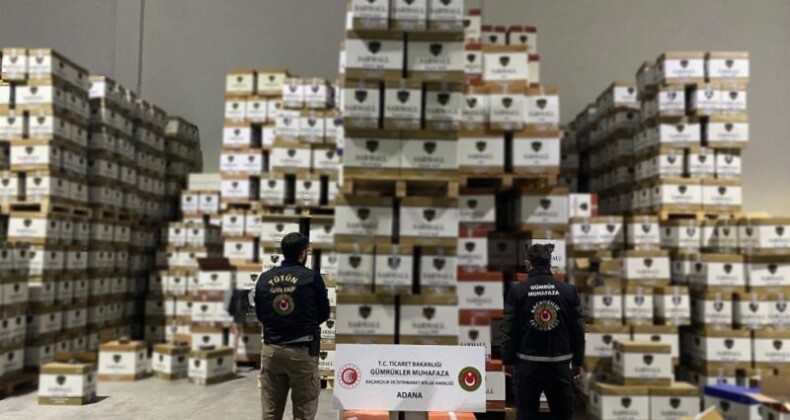 Gümrük Muhafaza ekipleri 15 milyon lira değerindeki kaçak ürüne el koydu