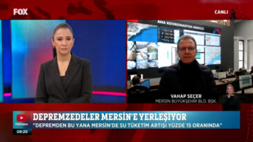 Seçer: “Gelen ailelerin 35 bini Mersin’de kalıcı olur”
