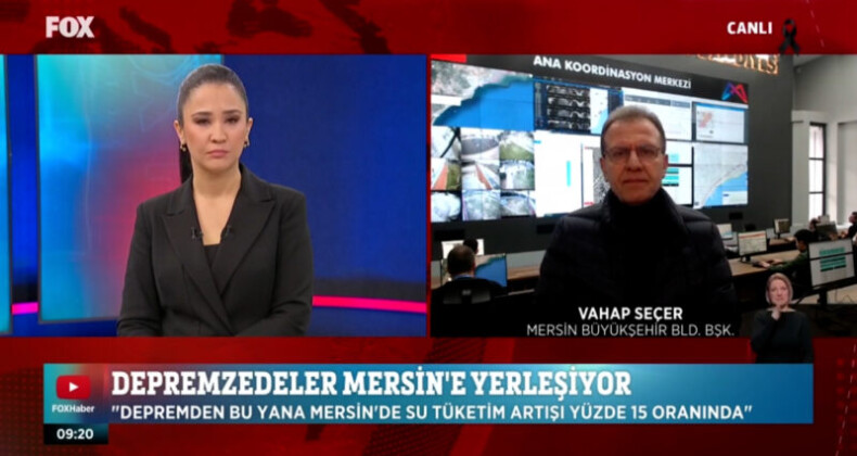 Seçer: “Gelen ailelerin 35 bini Mersin’de kalıcı olur”