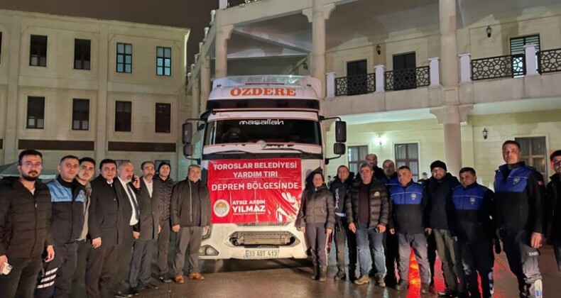 Toroslar tek yürek, depremzedeler için seferber oldu